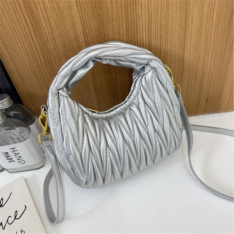 Borsa a tracolla classica da donna in PU, borsa a tracolla da donna alla moda, borsa Moon_voghion.com