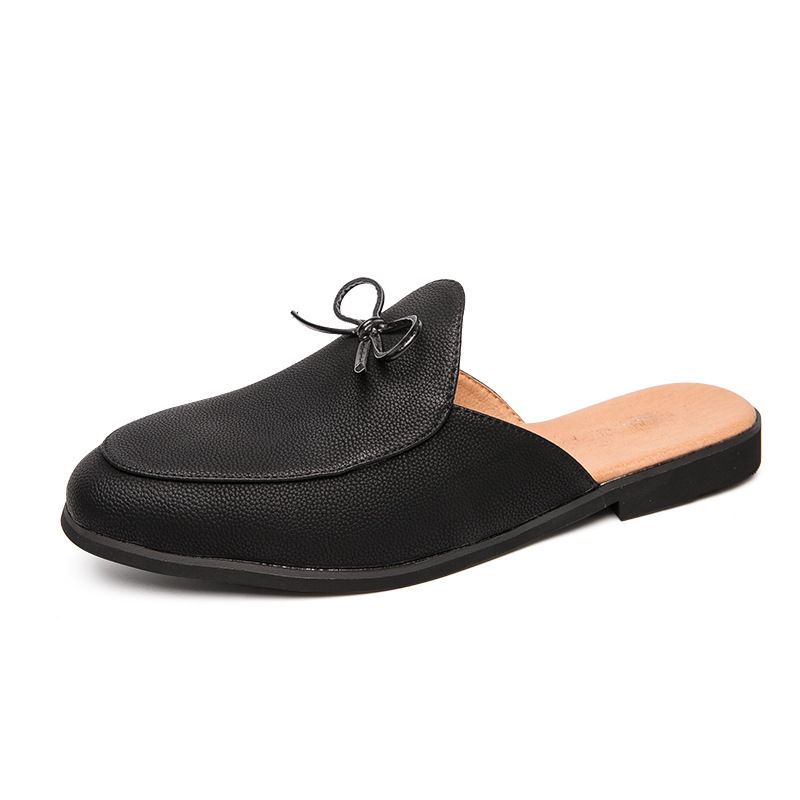 Zapatillas Baotou de verano 2025 para hombre, de calidad inmejorable, con borlas, transpirables, talla 46, para llevar encima y planas._voghion.com
