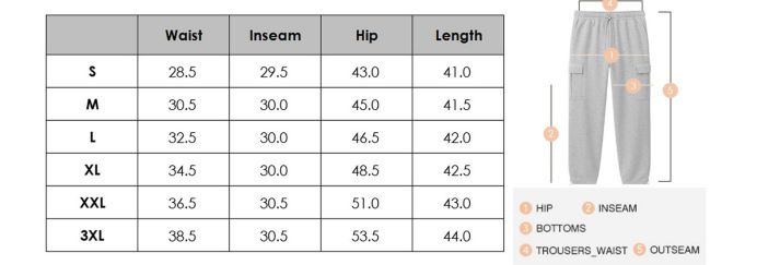 Lässige Jogginghose für Herren mit Fleecefutter und mehreren Taschen – bequeme Jogginghose mit geradem Bein für den Alltag_voghion.com