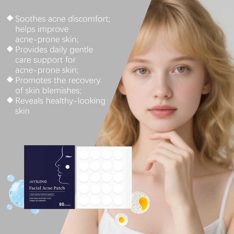 Face Gentle Care Facial Daily Cleaning Skin Friendly Breathable Acne Patch_voghion.com