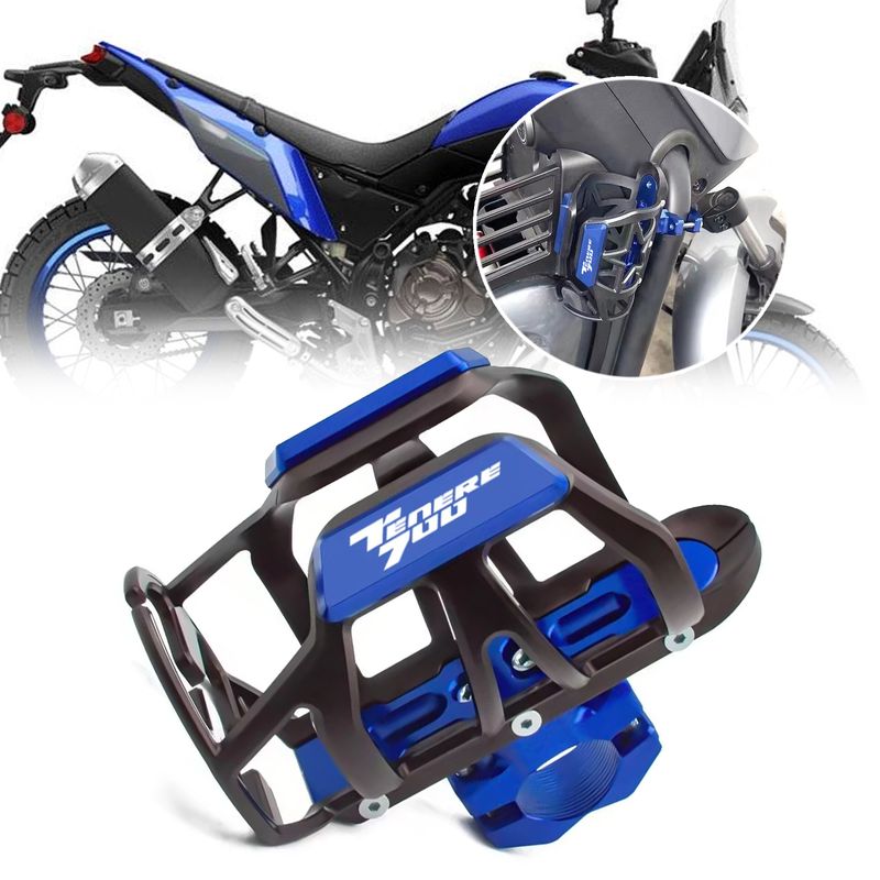 PER TENERE700 2021-2024+ Accessori per staffe per motociclette Portaborraccia Portabicchieri Tenere 700 Tenere700_voghion.com