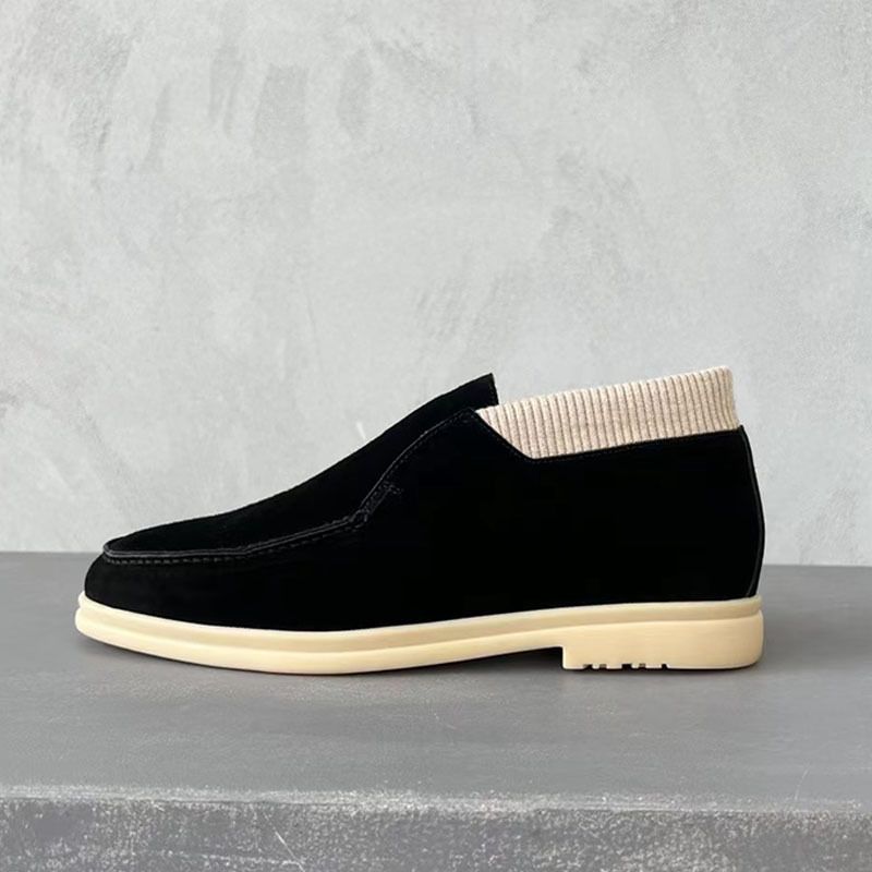 Erkekler İçin Yeni Stil Yeni Slip-On Loafer'lar, Düz, Şık, Günlük, Çok Yönlü, Hafif ve Rahat Ayakkabılar_voghion.com