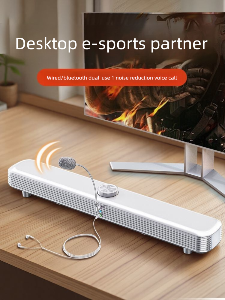 Ordinateur de bureau Multimédia domestique Son haute qualité Appel 2.0 canaux Jeux E-Sports Haut-parleur Bluetooth_voghion.com