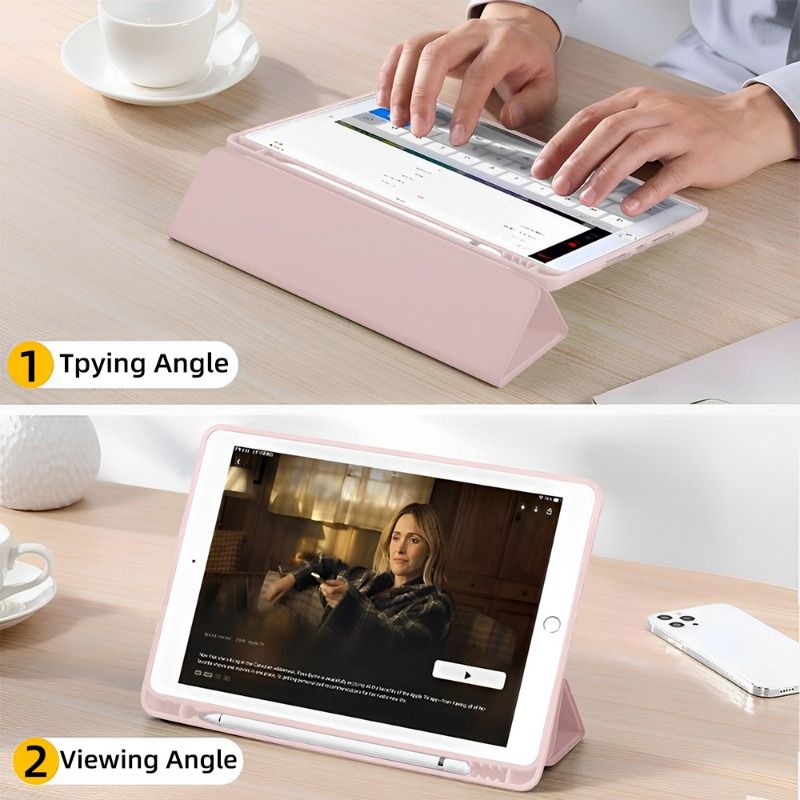 CUSTODIA per iPad Custodia per iPad Pro 10.5 A17 Pro 8.3 2018-2022 Pro 12.9 Smart Tablet Cover con portapenne_voghion.com