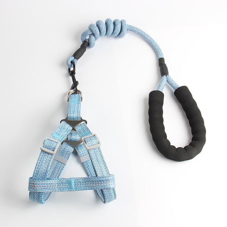 Forniture per guinzagli con imbracatura a corda rotonda per cani di piccola e media taglia, molto vendute_voghion.com