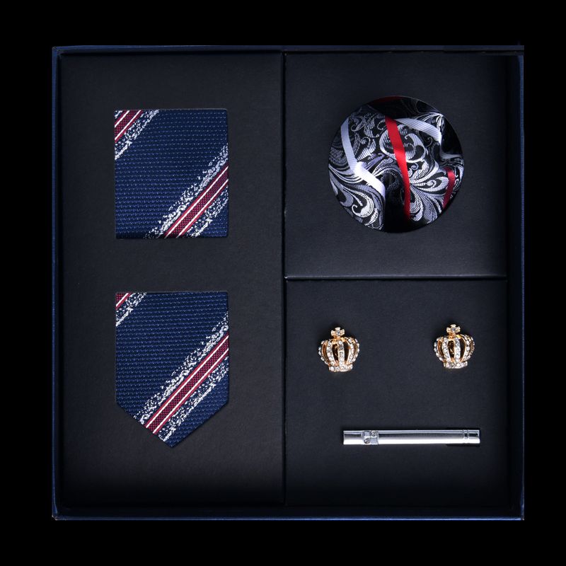 Set da 4 pezzi da uomo, cravatta regalo formale da lavoro_voghion.com