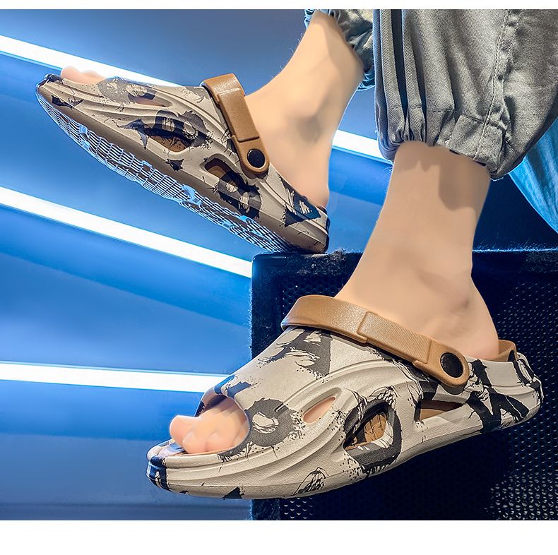 2025 Summer Two Colors Large Sandals Slippers Casual Wear Comfortable_voghion.com