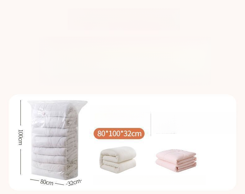 Vacuum Compression Storage No Pump Needed Clothes Special For Cotton Quilts Clothing Down Jackets Three-Dimensional_voghion.com