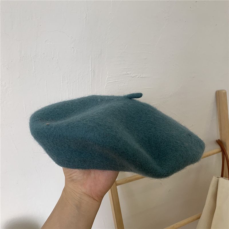 Neuheiten Elegante Wolle Künstler Maler Neue Winter Klassische Heiße Frauen Mädchen Weibliche Verdickte Woll Französisch Hut Baskenmütze Kappe Gorros_voghion.com