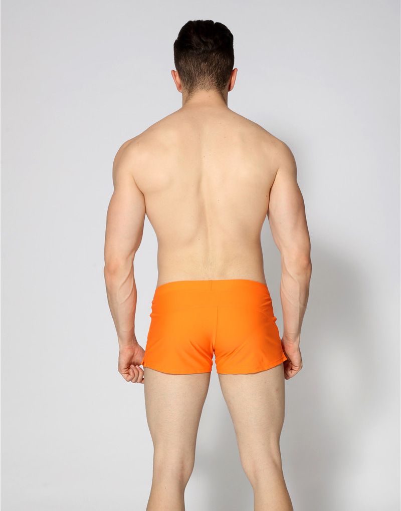 Schnelltrocknende Badehose für Herren – Sonnenschutz LSF 50+ mit Seitentaschen (Boardshorts für Strand und Pool, 12,7 cm Innennaht, Schwarz/Blau/Marineblau)_voghion.com