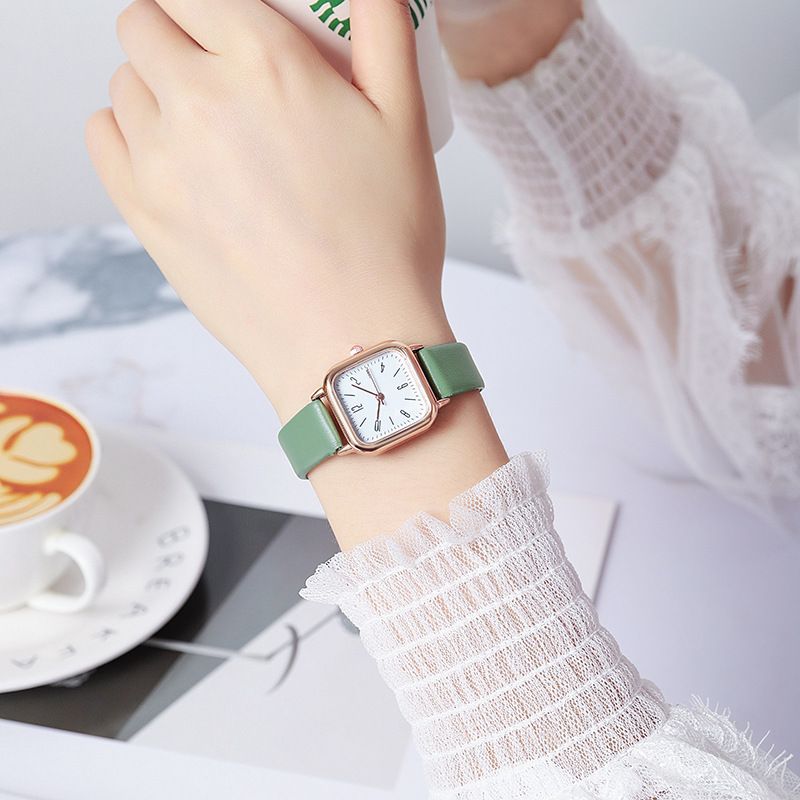 Hot Selling New Women's Quartz Small Square Digital Watch, Stylish Women's Quartz watch_voghion.com