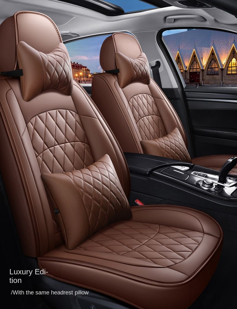 Housse de siège universelle pour Série 1 E81 E87 E88 F20 F21 F40 F52, accessoires de voiture, détails intérieurs, protection de siège_voghion.com