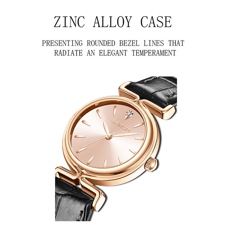 Women's Vintage-Inspired Quartz Watch With Mesh/Leather/Stainless Steel Strap, Minimalist Bar Dial, Light Luxury Casual Wristwatch Dial Watch Female_voghion.com