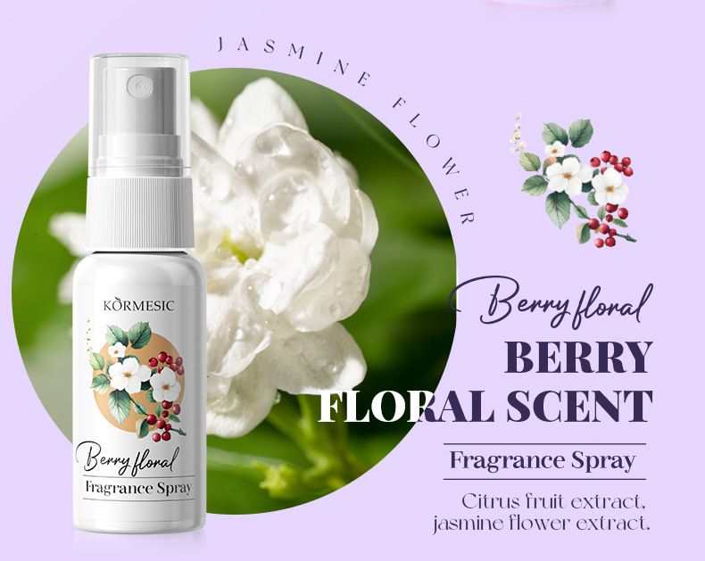 KORMESIC Romantic Floral Fragrance Spray Kit 35ml+35ml+35ml+35ml+35ml_voghion.com