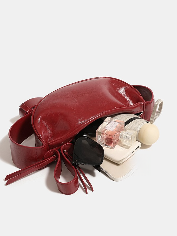 Red Dumpling Mini Handbag Women's Bridal Crossbody 2025 Spring And Summer New Fashion Hundred And Matching Casual Daily Exquisite Elegant_voghion.com