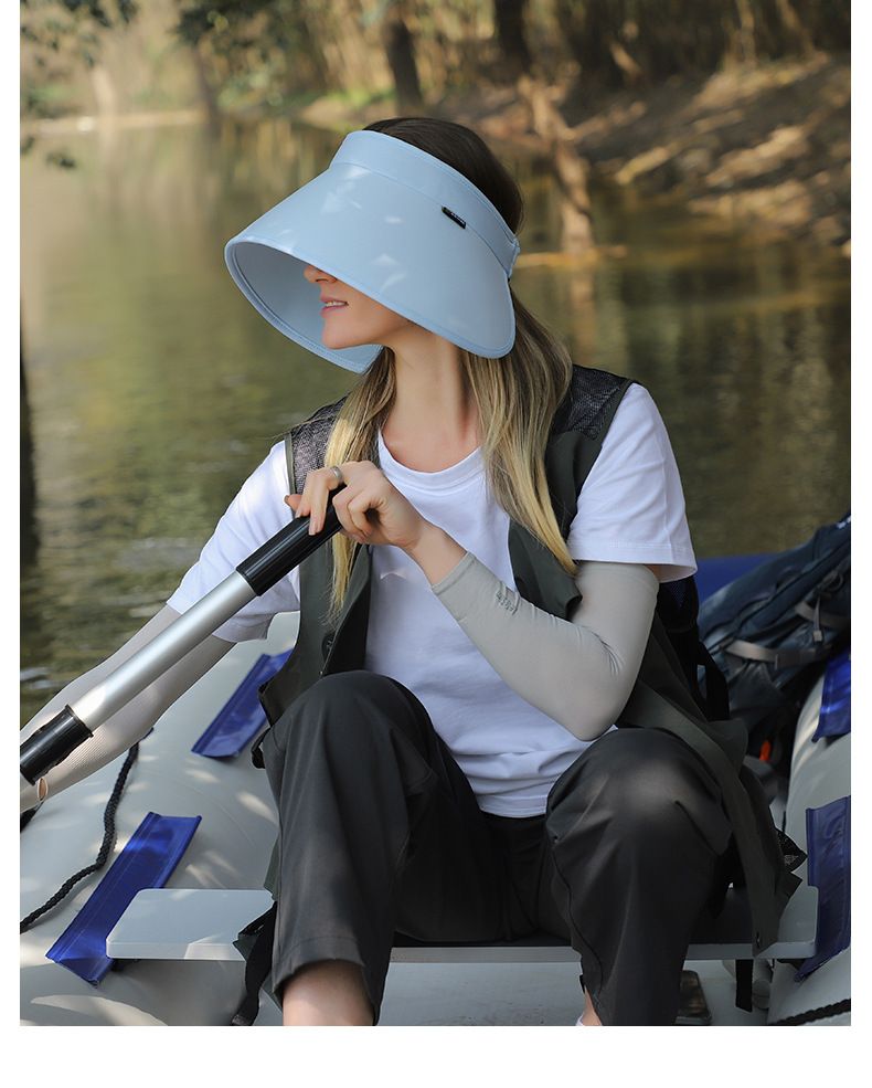 Women's Wide Brim Sun Hat With Cooling Fabric - Foldable & UPF50+ For Outdoor & Travel_voghion.com