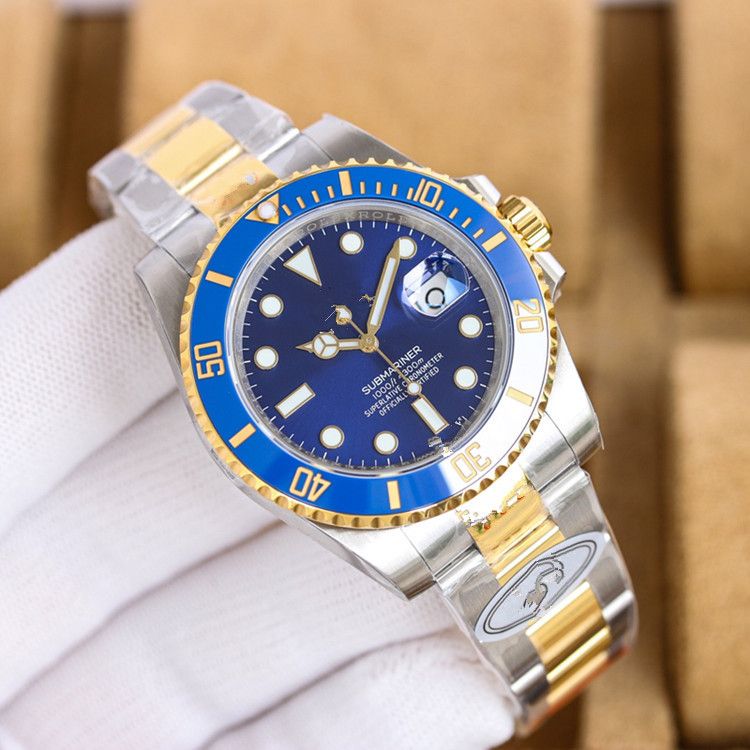 Ceramic Ring N Factory Green Fully Automatic Mechanical Black Submariner Men's Waterproof Luminous Watch_voghion.com