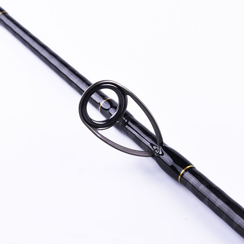 2.7/3.0m Two-Section MH Fishing For Bass, Light Iron Plate With Straight Handle, Powerful Shore Casting Lure Rod_voghion.com