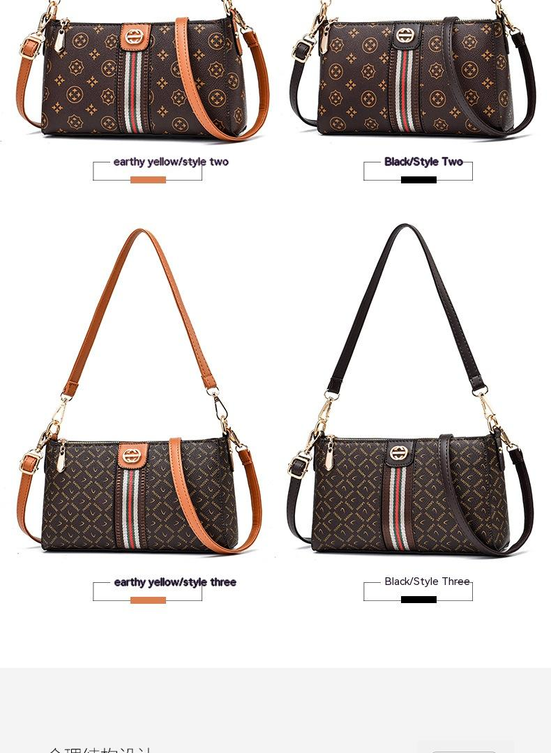 2023 nuova borsa di vendita calda per borsa da donna di mezza età versione coreana borsa da mamma semplice e casual borsa a tracolla orizzontale marea_voghion.com