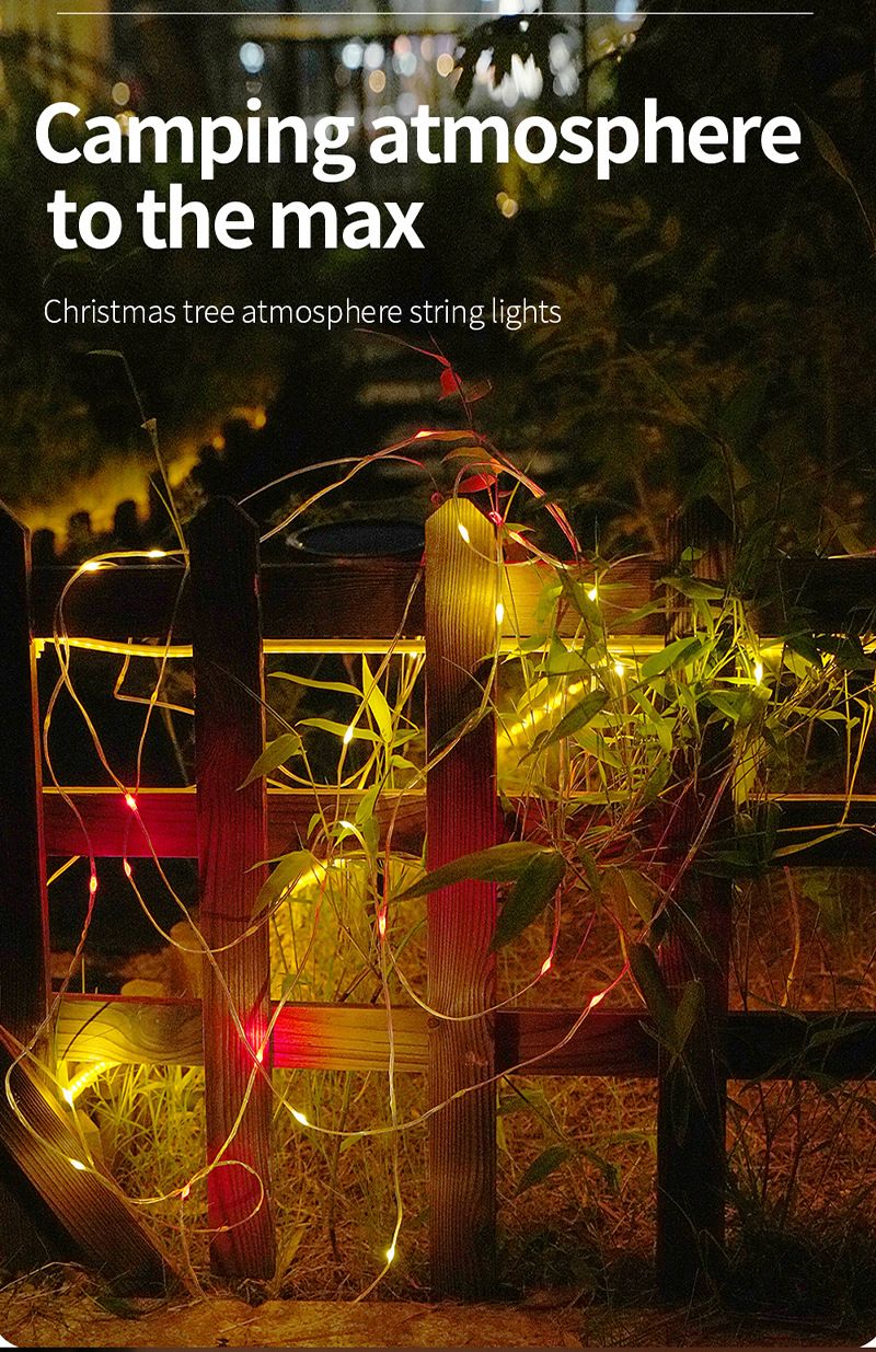 Foldable LED Storage Tape Measure Tent Atmosphere Multifunctional Christmas Outdoor Camping Light_voghion.com