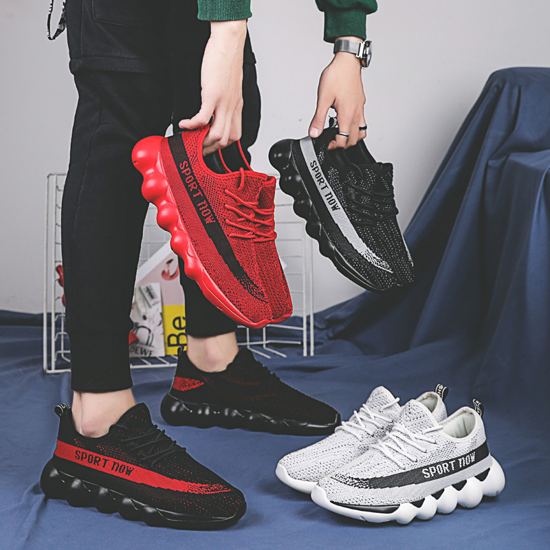 Zapatillas deportivas para hombre, para correr, caminar, deportes al aire libre, ligeras, cómodas, informales, antideslizantes, ligeras, para caminar._voghion.com