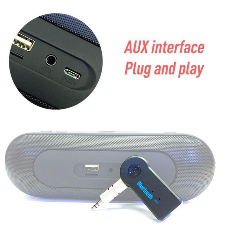 Adaptador USB 3 em 1, transmissor sem fio, receptor de áudio, carregador Bluetooth, auxiliar para kit veicular_voghion.com