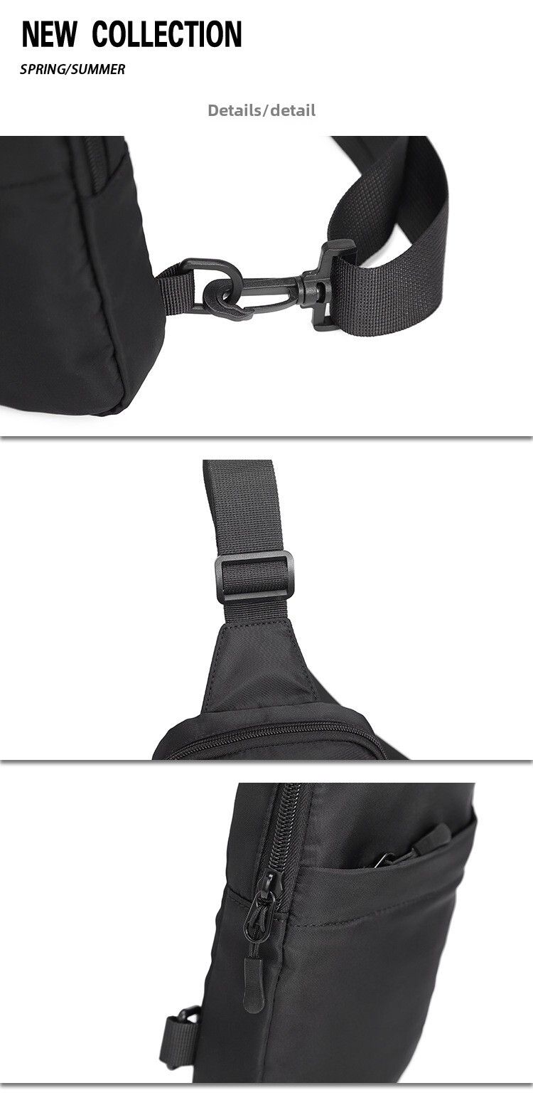 „Crossbody“ krepšys Vyriškas naujas krūtinės krepšys._voghion.com
