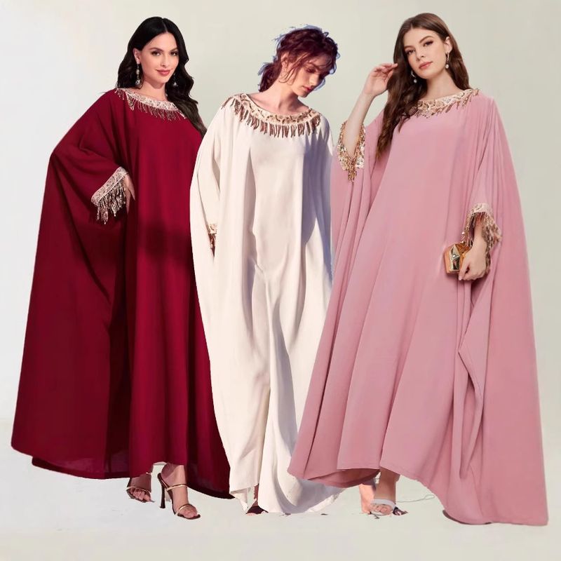 Damenbekleidung Große Größe Eleganter langer Rock_voghion.com