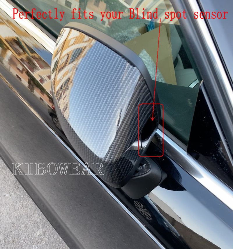 Pár Auto A3 S3 8V oldalsó tükörborítás kupakokhoz (karbon hatású) Csere 2015 2016 2017 2018 2013 2014 2019_voghion.com
