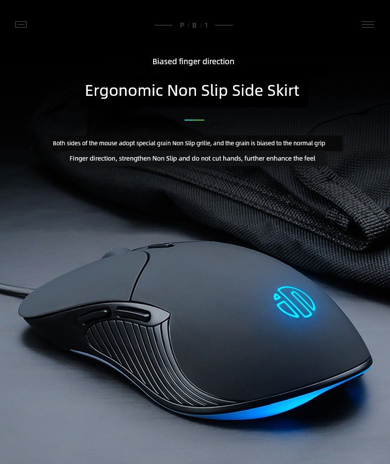 Souris filaire USB pour ordinateur de bureau Internet Cafe d'Inphic_voghion.com