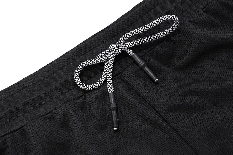 Men's Quick-Dry Training Shorts - 2-Layer Gym & Beach Hybrid With Mesh Liner (Basketball Weightlifting & Running No-Logo Design)_voghion.com