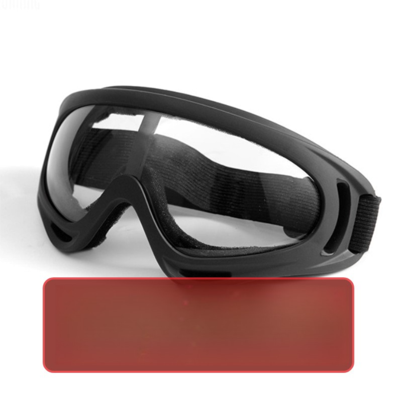 Outdoor Cycling X400 Goggles Motorcycle Windshield Sports Harley Tactical Windproof Mask_voghion.com