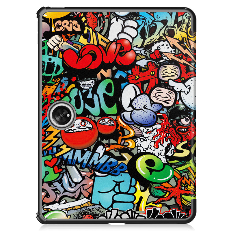 For OPPO Pad 2 Case Painted Smart Leather Hard Cover for Coque Oneplus Pad Tablet Case For Funda OPPO Pad2 11.61 Inch #S_voghion.com