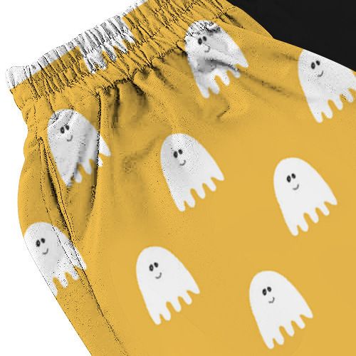 Pantaloni casual versatili a vita alta con gamba larga e stampa digitale 3D Halloween Series 2023 da donna_voghion.com