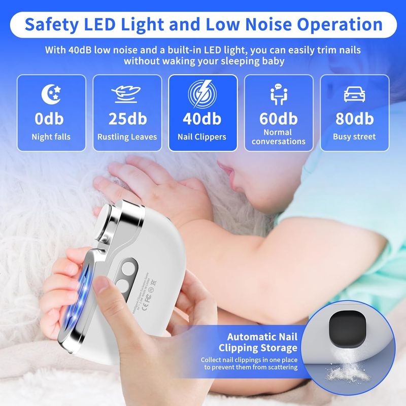 3-Mode Clipper - Gel Light|Thick Nails|Senior Safe|CE_voghion.com