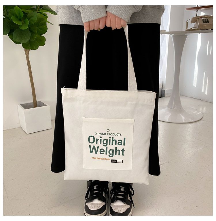 Kadın Çantaları Kanvas Çantalar Çeşitli Desenler Kanvas Tote Çantalar Öğrenci Çantaları Kitap Çantaları Tek Omuzlu Karikatür Kumaş Çantalar Toptan_voghion.com