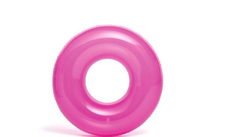 Alter Schwimmring Erwachsenen-Rettungsring Kindersitzring aufblasbarer Schwimmring (grün/rosa/blau)_voghion.com