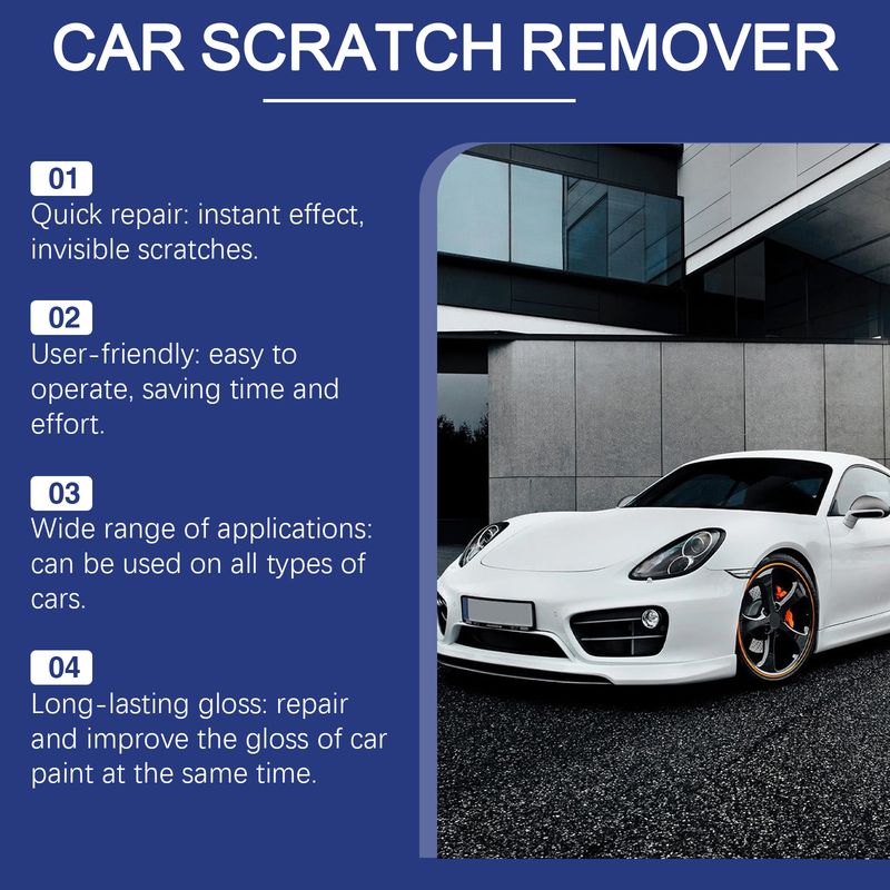 Rayhong Car Scratch Spray, Scratch Paint Maintenance Cleaning Care Car Paint Spray_voghion.com