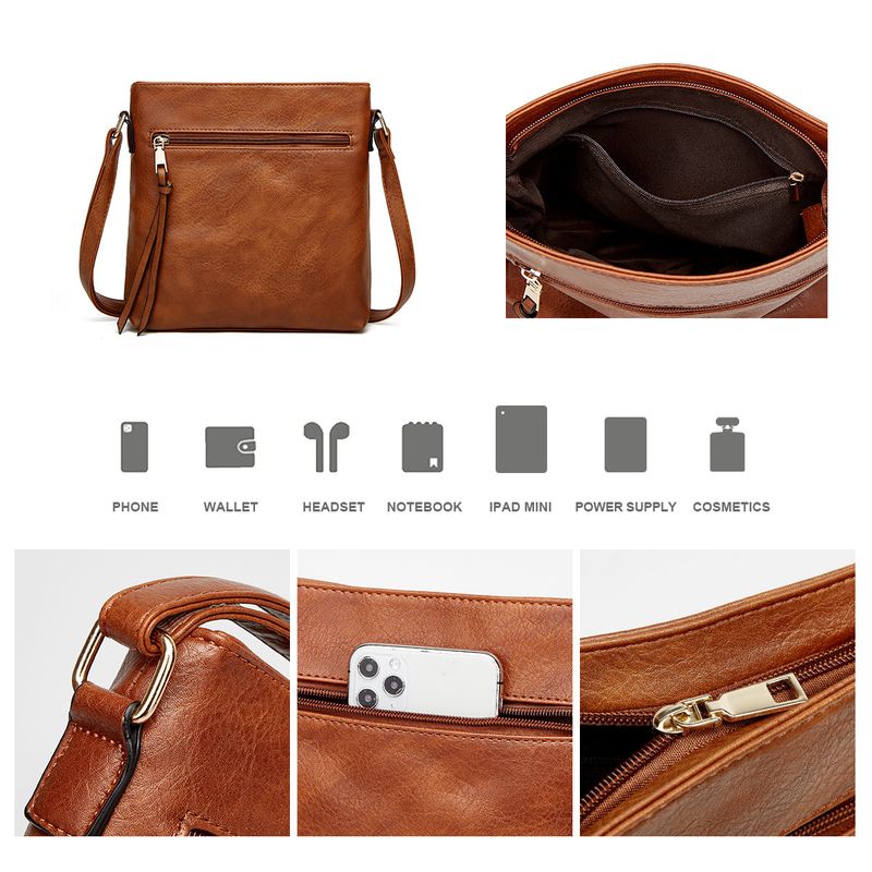 Handbag Set For Women Stylish Large Capacity Tote Shoulder Bag_voghion.com