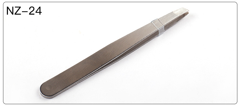 Pince à sourcils en acier inoxydable, recourbe-cils, pince à sourcils, beauté, soins de la peau, outils de maquillage, extracteur de cheveux_voghion.com