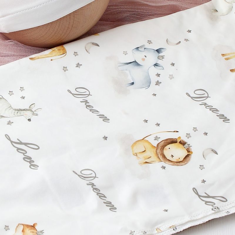 Ylsteed Bear Print Newborn Photography Wrap Blankets Matching With Hats Infant Photography Props Cartoon Picture Shoot Swaddle_voghion.com