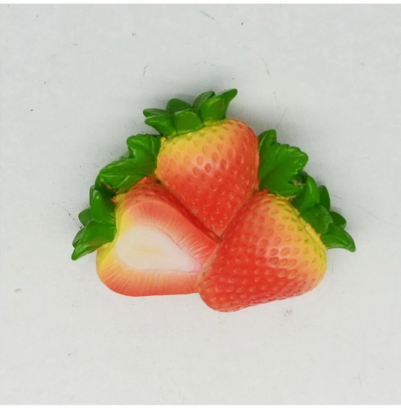 3D Creatief Driedimensionaal Ontwerp Hars Fruit Druif Watermeloen Accessoires Home Decor Koelkastmagneet Koelkast Decoratie_voghion.com