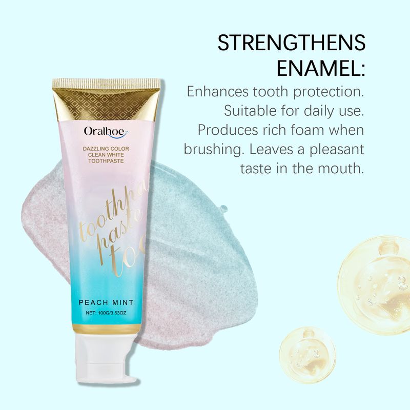 Oralhoe Zahnpasta für frischen Atem und Zahnfleisch, sanfte Reinigung, gelbe Zähne, Zahnstein, tägliche Mundpflege_voghion.com