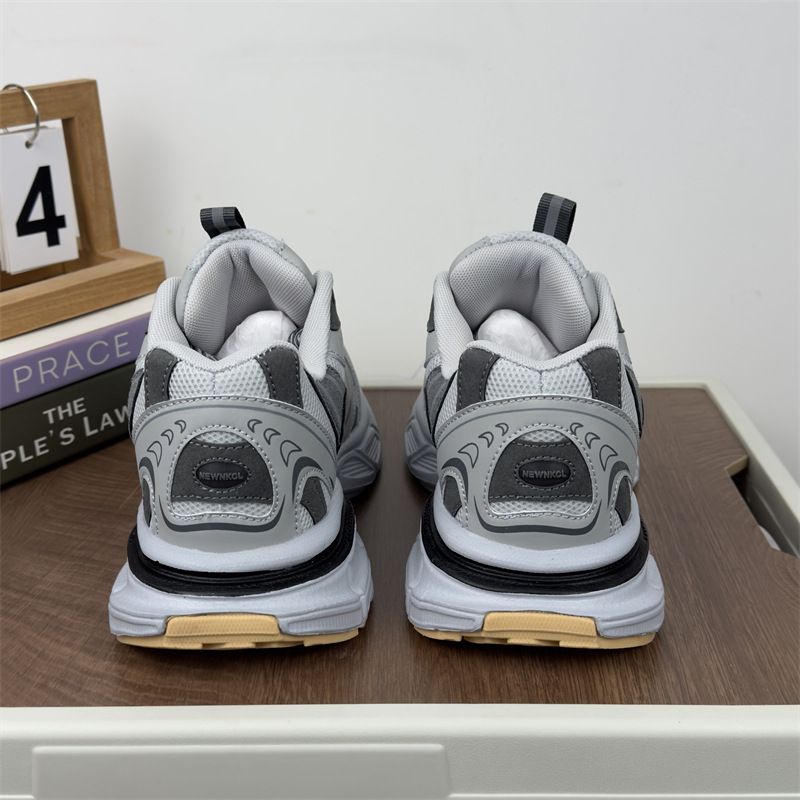 Sneakers casual con suola spessa e rialzo per donna e uomo, primavera-autunno 2024, nuove scarpe stile college_voghion.com