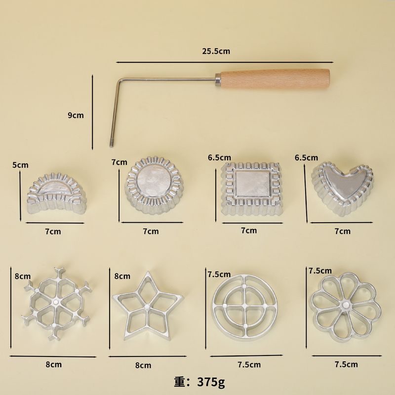 Aluminium Cakevorm Keuken Bakgereedschap Olie Dumpling Garnalencake Radijs Lepel Snack Frituurvorm_voghion.com