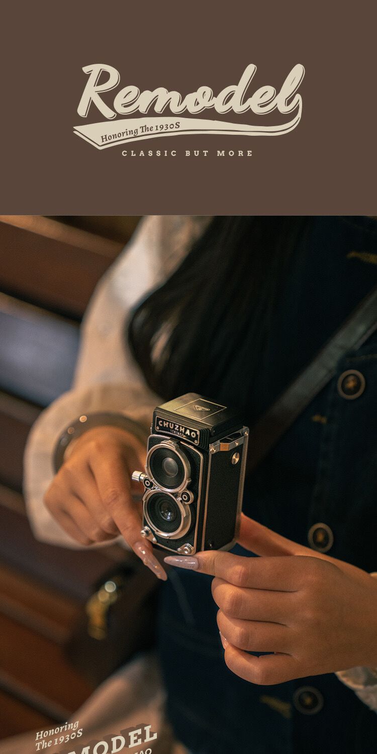 First Photo CCD Camera Double Reverse Digital Retro Film Mini Small Carrying Travel Female Student Party Gift_voghion.com