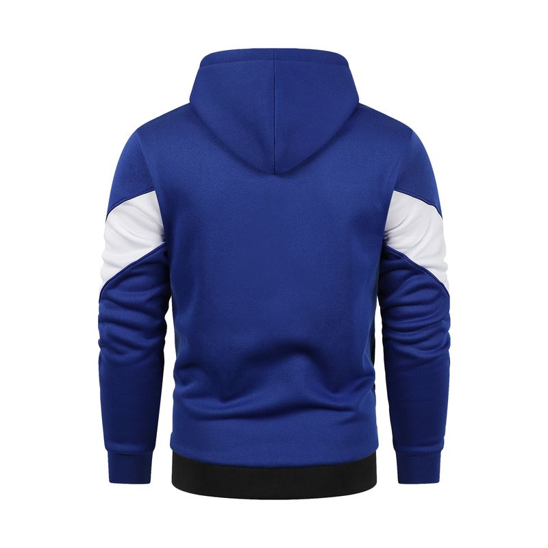 Veste à capuche cardigan décontractée printemps et automne 2024 pour hommes, sweat-shirt ample tendance grande taille_voghion.com