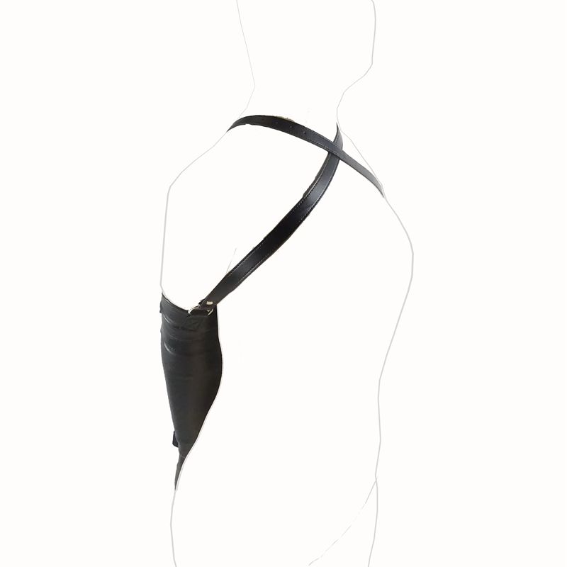 Single Gloves Backhand Back Training Shapewear Sexy Restraint Clothes Binding SM_voghion.com