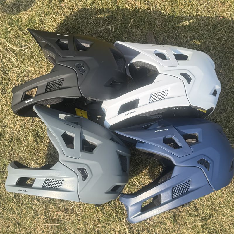 Casque intégral de vélo de montagne à menton amovible, ultra-léger, pour descente, cross-country, route forestière, tout-terrain, queue souple_voghion.com