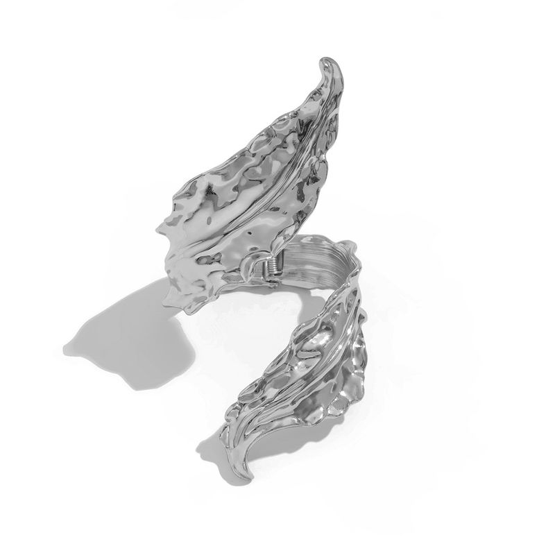 Flüssigmetall-Smart-Blatt-Aufzieharmband, Design Sense Ins Wind Leaf Opening Spring Armband_voghion.com